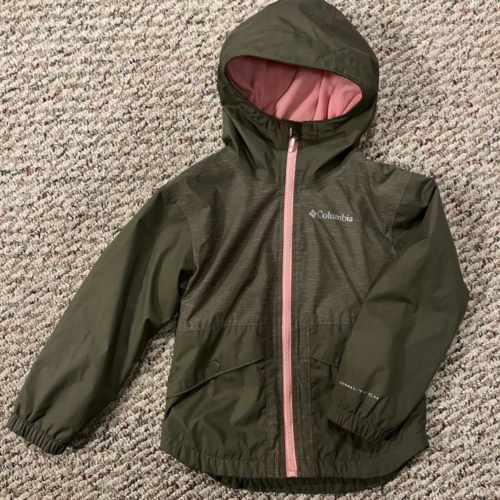 Columbia Girls' Rainy Trails™ II Fleece Lined Jacket
